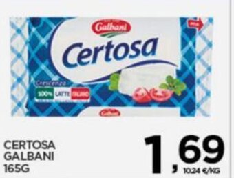 Interspar CERTOSA GALBANI 165G offerta