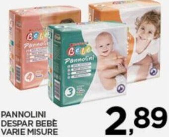 PANNOLINI DESPAR BEBÈ VARIE MISURE