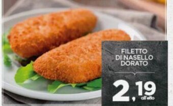 Interspar FILETTO DI NASELLO DORATO offerta