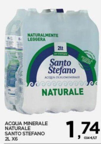 ACQUA MINERALE NATURALE SANTO STEFANO 2L X6