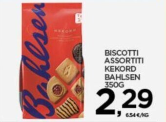 Interspar BISCOTTI ASSORTITI KEKORD BAHLSEN 350G offerta