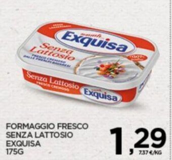 Interspar FORMAGGIO FRESCO SENZA LATTOSIO EXQUISA 175 g offerta