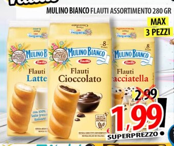Il Genio Supermercato MULINO BIANCO FLAUTI ASSORTIMENTO 280 GR offerta