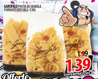 Il Genio Supermercato GAROFALO PASTA DI SEMOLA FORMATI SPECIALI-CAD. offerta