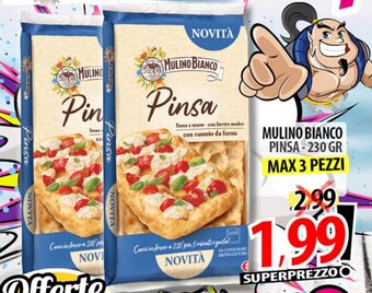 Il Genio Supermercato MULINO BIANCO PINSA-230 GR offerta