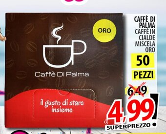 Il Genio Supermercato CAFFÈ DI PALMA CAFFÈ IN CIALDE MISCELA ORO 50 PEZZI offerta