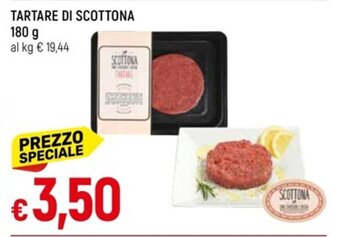 IperFamila TARTARE DI SCOTTONA 180 g offerta