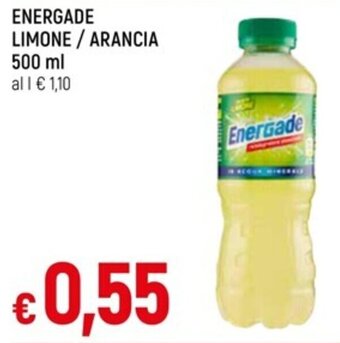 ENERGADE LIMONE / ARANCIA 500 ml