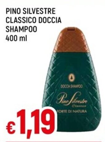 IperFamila PINO SILVESTRE CLASSICO DOCCIA SHAMPOO 400 ml offerta