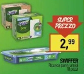 Caddy's SWIFFER 10 pezzi offerta