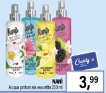NANI Acqua profumata assortite 250 ml