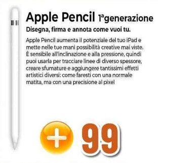 Expert Apple Pencil 1ºgenerazione offerta