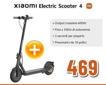 Expert Xiaomi Electric Scooter 4 offerta