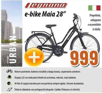 Expert Legnano e-bike Maia 28" offerta