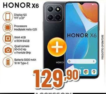 Expert HONOR X6 offerta
