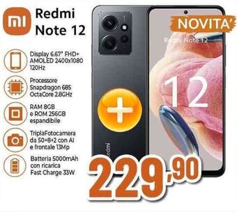 Expert Redmi Note 12 offerta