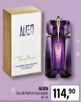 Caddy's ALIEN Eau de Parfum ricaricabile 90 ml offerta