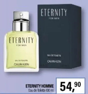 Caddy's ETERNITY HOMME Eau de Toilette 100ml offerta