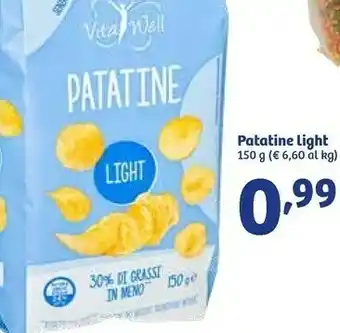 In'S Mercato Vita Well - Patatine Light 150 G(ml) offerta