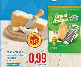 MD Discount Malga Paradiso Grana Padano Grattugiato offerta