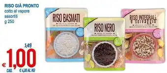 MD Discount Riso Gia Pronto Cotto Al Vapore Assortiti offerta