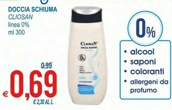 MD Discount Cliosan Doccia Schiuma offerta