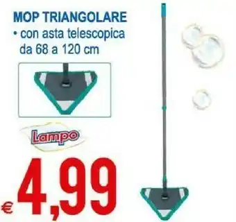 MD Discount Lampo Mop Triangolare offerta