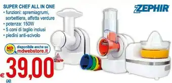 MD Discount Zephir Super Chef All In One offerta