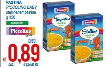 MD Discount Piccolino Baby Pastina Stelline / Tempestine offerta
