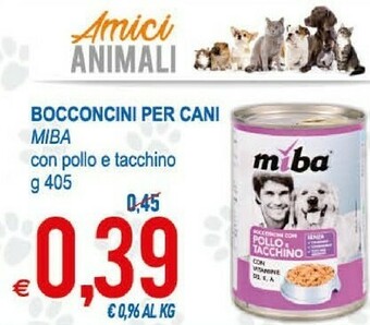 MD Discount Miba Bocconcini Per Cani offerta