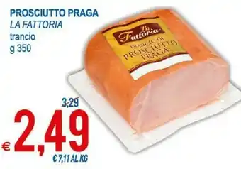 MD Discount La Fattoria Prosciutto Praga Trancio offerta