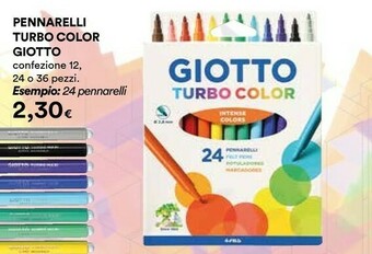 Coop Giotto Turbo Color Multicolore 12pezzo(i) offerta