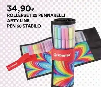 Stabilo Rollerset 25 Pennarelli Arty Line
