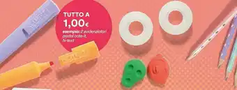 Coop 2 Evidenziatori Pastel offerta
