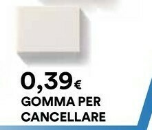 Coop Gomma Per Cancellare offerta