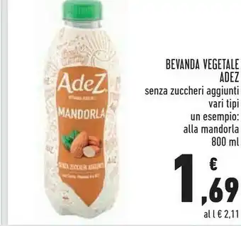 Conad Superstore Adez Bevanda Vegetale Mandorla 800 Ml offerta