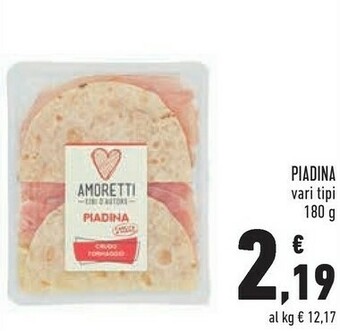Amoretti - Piadina Speck Brie 180 G(ml)