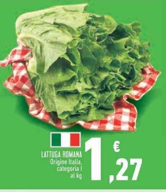 Conad LATTUGA ROMANA Origine Italia, categoria I al kg offerta