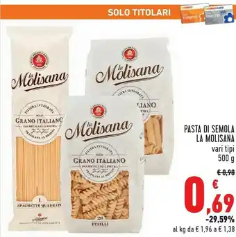 La Molisana Fusilli N°28 500 G(ml)