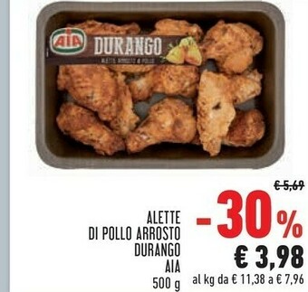 Conad Superstore Aia Alette Di Pollo Arrosto Durango offerta