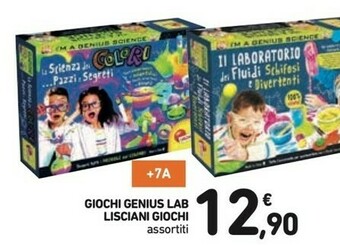 Lisciani I'm A Genius Laboratorio Dei Fluidi Schifosi E Divertenti