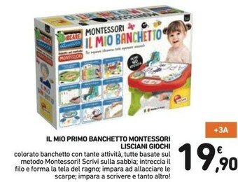 Lisciani Giochi Il Mio Primo Banchetto Montessori
