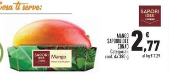 Conad MANGO SAPORI&IDEE CONAD Categoria I conf. da 380 g offerta