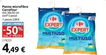 Carrefour Carrefour Panno Microfibra Multiuso offerta