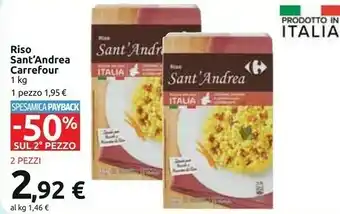 Carrefour Carrefour Sant'andrea Riso offerta