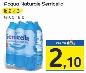 Famila Superstore Serricella acqua naturale offerta