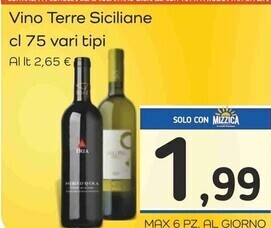 Terre siciliane vino