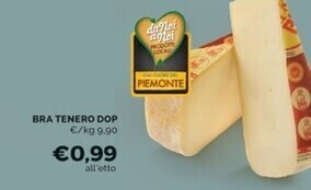 Mercatò Bra tenero dop offerta