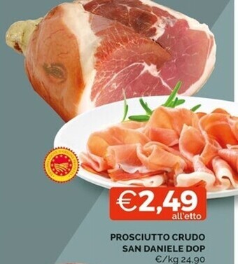 Mercatò Prosciutto crudo san daniele dop offerta