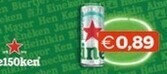 Mercatò Heineken lattina silver offerta